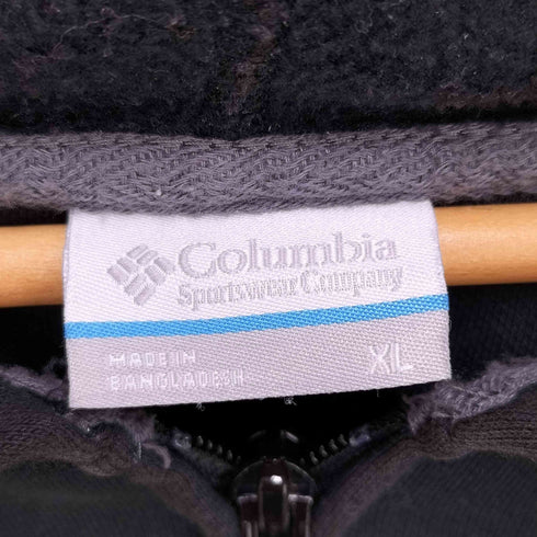 コロンビア Columbia 21AW Logo Fleece Zip Hoodie フリース コロンビア ロゴ フリース フルジップ メンズ import:XL