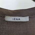 イエナ IENA シルク100 リブカーディガン レディース