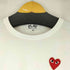 プレイコムデギャルソン PLAY COMME des GARCONS AD2021/2 ハートワッペン クルーネックTシャツ レディース JPN:M