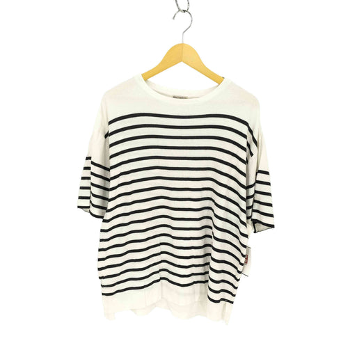 ビューティーアンドユースユナイテッドアローズ BEAUTY & YOUTH UNITED ARROWS コットンレーヨン ボーダーTシャツ レディース JPN:XL