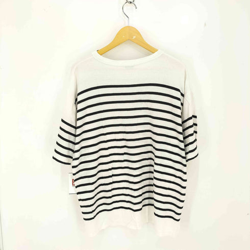 ビューティーアンドユースユナイテッドアローズ BEAUTY & YOUTH UNITED ARROWS コットンレーヨン ボーダーTシャツ レディース JPN:XL
