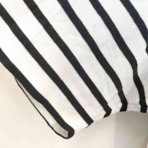 ビューティーアンドユースユナイテッドアローズ BEAUTY & YOUTH UNITED ARROWS コットンレーヨン ボーダーTシャツ レディース JPN:XL