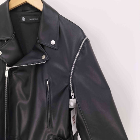 アンダーカバー UNDERCOVER 24SS フェイクレザー ダブルライダース ジャケット メンズ JPN:M