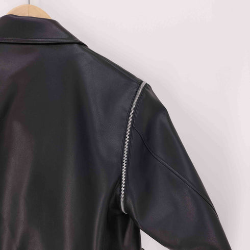 アンダーカバー UNDERCOVER 24SS フェイクレザー ダブルライダース ジャケット メンズ JPN:M