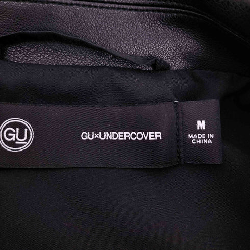 アンダーカバー UNDERCOVER 24SS フェイクレザー ダブルライダース ジャケット メンズ JPN:M