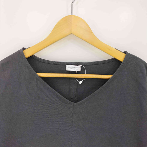 ビューティーアンドユースユナイテッドアローズ BEAUTY & YOUTH UNITED ARROWS コットンVネックドルマンスリーブプルオーバー レディース FREE