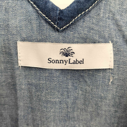 アーバンリサーチサニーレーベル URBAN RESEARCH Sonny Label クロス刺繍デニムサロペット レディース FREE
