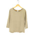スピックアンドスパン Spick and Span 19aw CLASSICコットンセットバックT レディース FREE