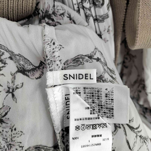 スナイデル snidel 21AW ニットベストコンビワンピース レディース JPN:1