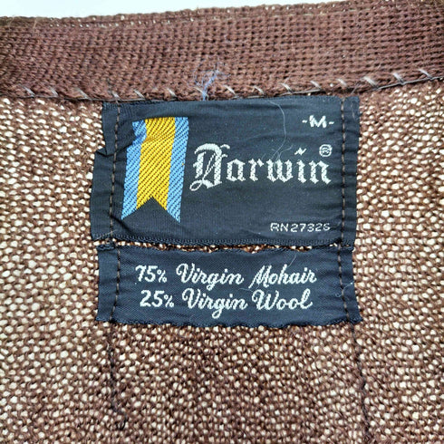 DARWIN モヘヤカーディガン メンズ import:M