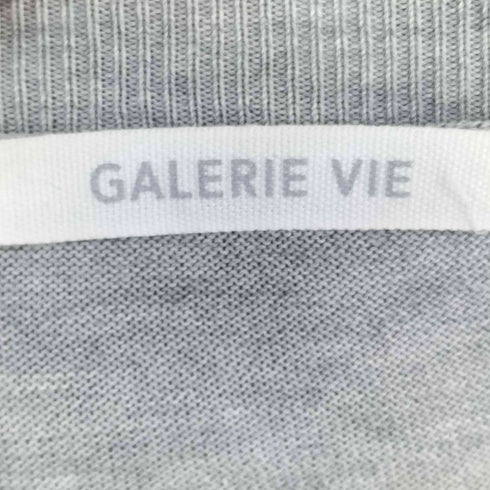 ギャルリーヴィー GALERIE VIE クルーネックコットンニット レディース JPN:1