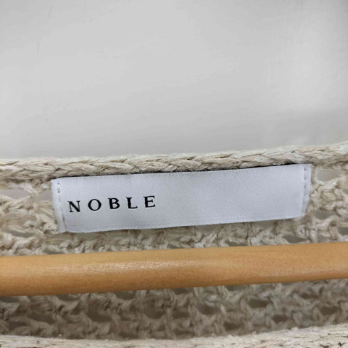 ノーブル Noble 23SS メッシュ ショート丈 プルオーバー レディース FREE