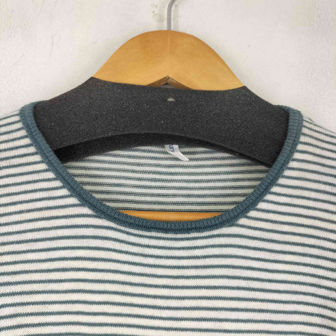 NALU NANEA ボーダーコットンカシミヤ混ニット レディース