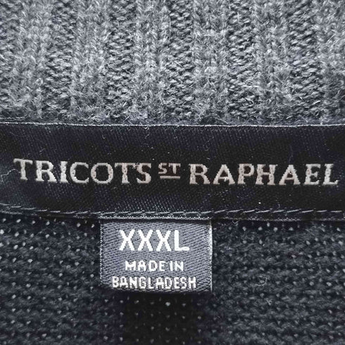 tricots st raphael フルジップ ニット メンズ xxxl