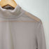 ノーブル Noble 21AW シア スキニー ハイネック トップス レディース ONE SIZE