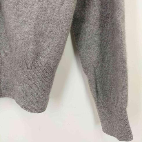 ノーブル Noble 23AW フォックス混 2way Back レース プルオーバー ニット レディース