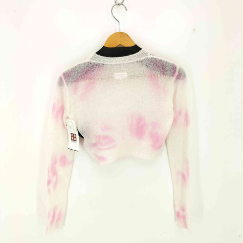 エムエムシックスメゾンマルジェラ MM6 Maison Margiela クロップド モヘア ニット レディース import:XS