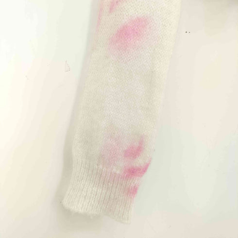 エムエムシックスメゾンマルジェラ MM6 Maison Margiela クロップド モヘア ニット レディース import:XS