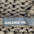 ギャルリーヴィー GALERIE VIE 編み込みフーディーカーディガン レディース L