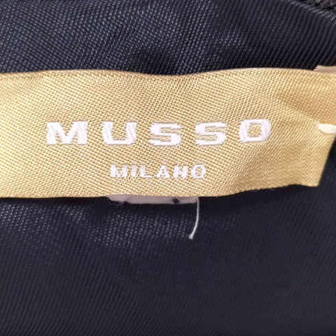 ROBERTO MUSSO シルク混ノースリーブトップス レディース 38
