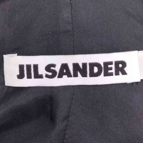 ジルサンダー JIL SANDER フロントボタン ウールモヘア混紡 コート レディース 36