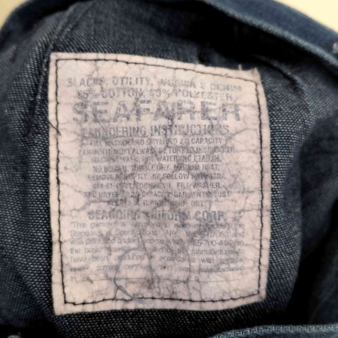 ユーエスネイビー U.S.NAVY 70s seafarer セーラーフレアデニム TALON ZIP レディース
