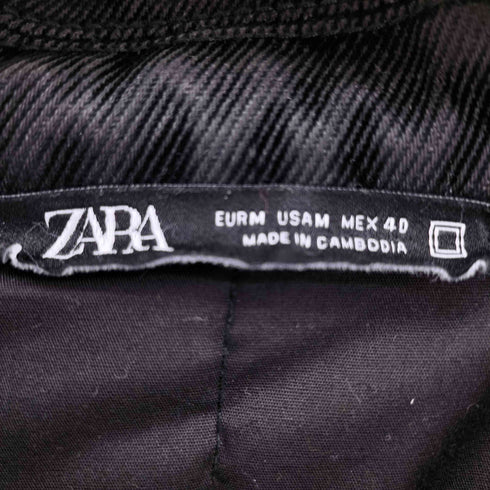 ザラ ZARA FADED TEXTURED JACKET フェード テクスチャー ジャケット メンズ import:M