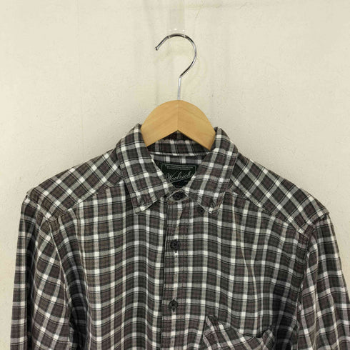 ウールリッチ WOOLRICH MADE IN INDIA コットンチェックBDシャツ メンズ S