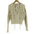 ザラ ZARA OPEN KNIT CARDIGAN オープン ニット カーディガン レディース import:L