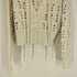 ザラ ZARA OPEN KNIT CARDIGAN オープン ニット カーディガン レディース import:L