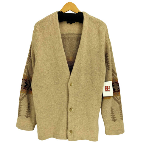 ペンドルトン PENDLETON ネイティブ柄 ナイロン混 ウールカーディガン メンズ JPN:L