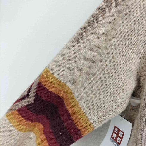 ペンドルトン PENDLETON ネイティブ柄 ナイロン混 ウールカーディガン メンズ JPN:L