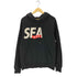ウィンダンシー WIND AND SEA フロントロゴプルオーバーパーカー メンズ L