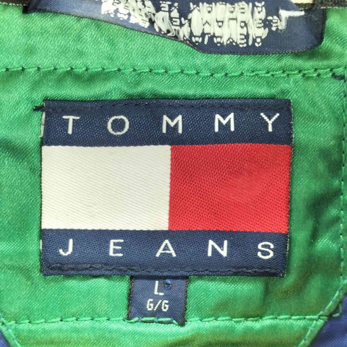 トミージーンズ tommy jeans ナイロンジップブルゾン メンズ JPN:L
