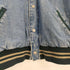 アメリカンイーグルアウトフィッターズ AMERICAN EAGLE OUTFITTERS OLD デニムボンバージャケット アワードジャケット メンズ JPN:M