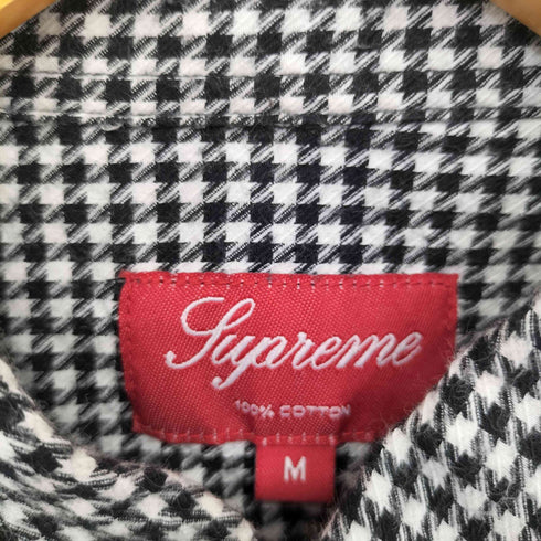 シュプリーム Supreme 16AW Houndstooth Flannel Shirt メンズ JPN:M