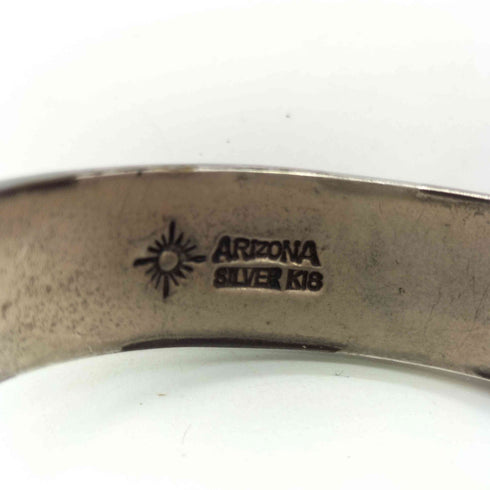 アリゾナフリーダム ARIZONA FREEDOM B-24a SILVER K18刻印 バングル メンズ