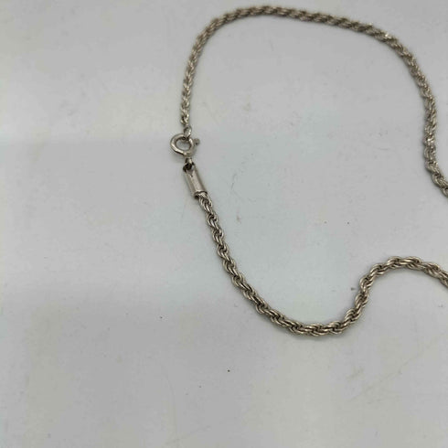 SILVER925刻印 鎖 チェーン ブレスレット メンズ