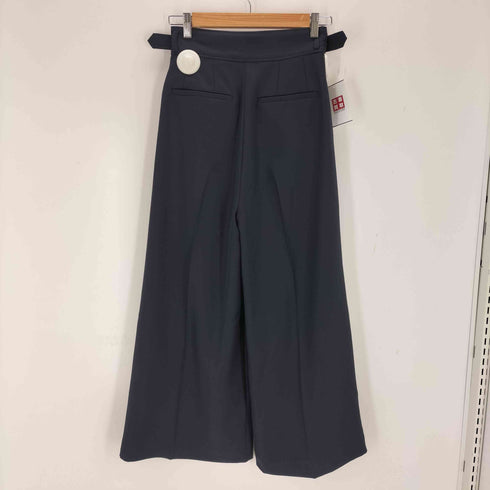 エストラータ STRATA ハイウエストグルカワイドパンツ レディース JPN:S