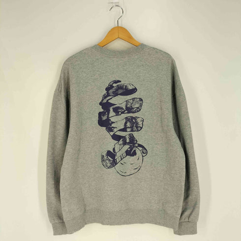 インク ink WHIMSIC 別注 プリントスウェットプルオーバー メンズ import:XL
