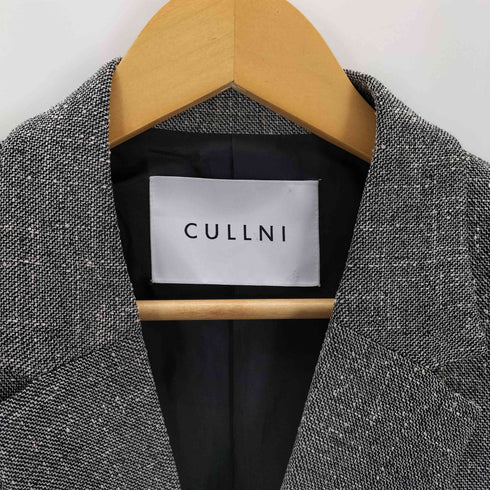 クルニ CULLNI ツイードテーラードジャケット Slub Tweed Tailored Tie Locken Jacket メンズ