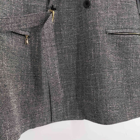 クルニ CULLNI ツイードテーラードジャケット Slub Tweed Tailored Tie Locken Jacket メンズ