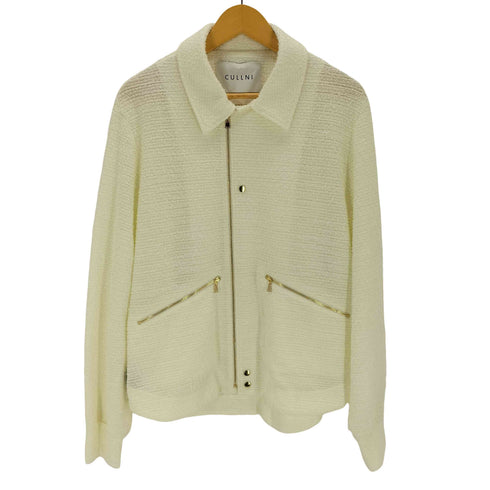 クルニ CULLNI Boucle Yarn Zip Up Jacket メンズ 2