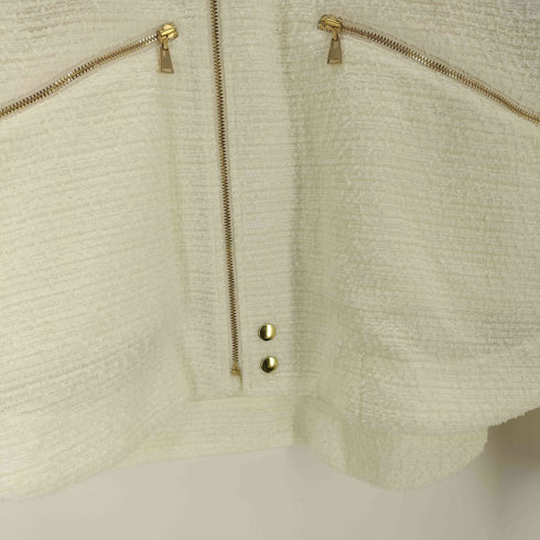 クルニ CULLNI Boucle Yarn Zip Up Jacket メンズ 2