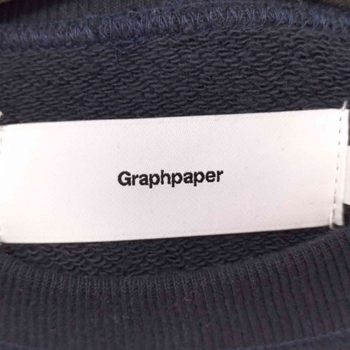 グラフペーパー Graphpaper AZUMA Terry Crew Neck Sweat メンズ JPN:1
