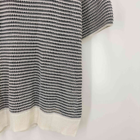 A+ TOKYO 和紙メッシュハーフスリーブニットTEE メンズ JPN:1