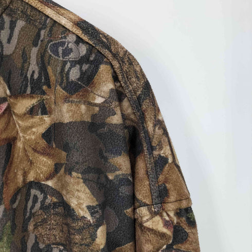 MOSSY OAK リアルツリーカモ リバーシブルウォームアップジャケット 短丈 メンズ JPN:L