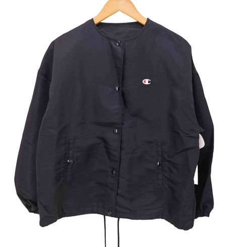 チャンピオン Champion SATIN JACKET サテン スタジアム ジャケット スタジャン レディース import:M