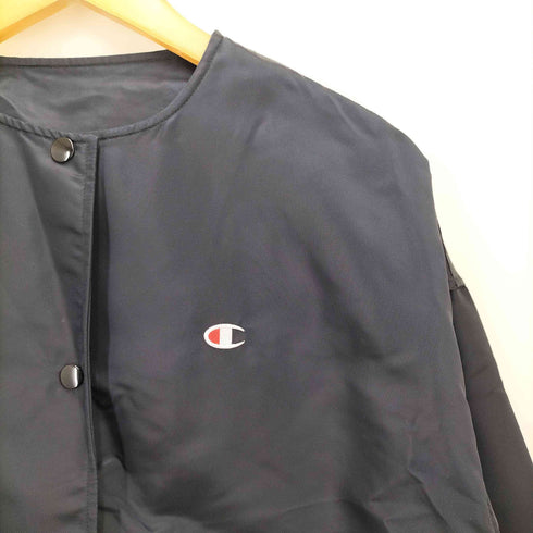 チャンピオン Champion SATIN JACKET サテン スタジアム ジャケット スタジャン レディース import:M