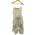 MR corset MAJOH レースアップ シースルー 花柄 キャミ ワンピース レディース